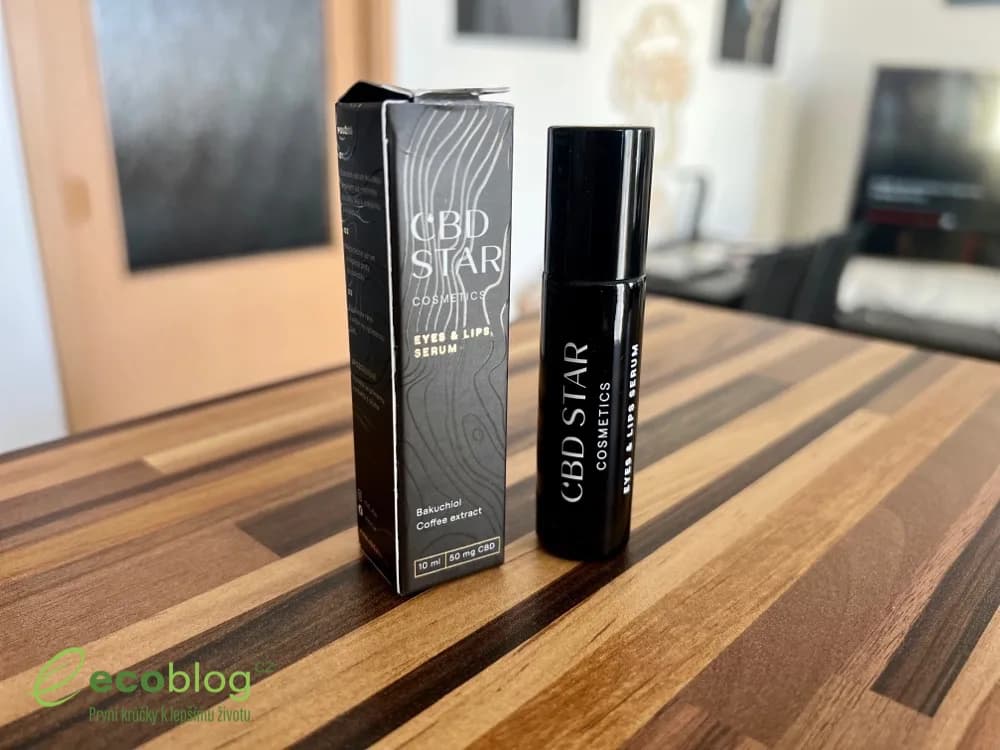 CBD Star Eyes & Lips Serum, oční a rtové sérum s kovovou kuličkou pro aplikaci