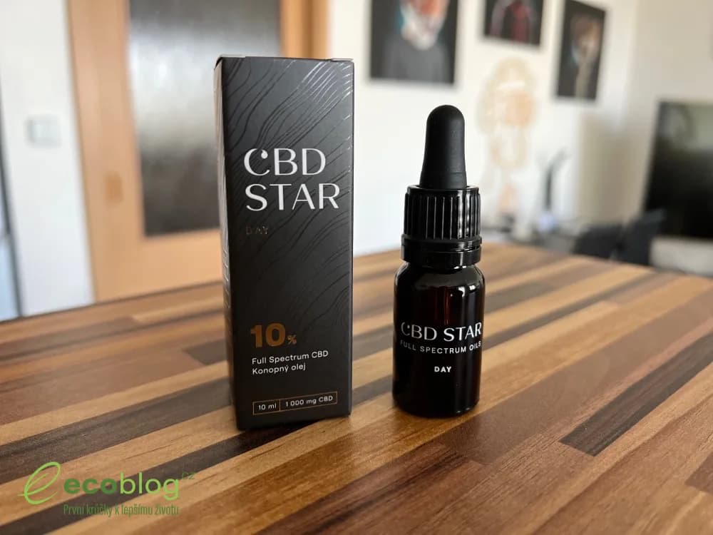 CBD Star recenze: moje zkušenost s 10% olejem Day (2026)