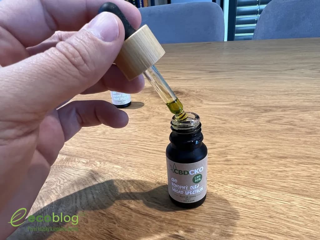 30% CBD olej broad spectrum od CBDčka pro zkušené uživatele