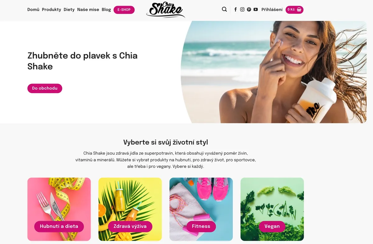 Chia Shake: Důležité na úvod: náhrada jídla není kouzlo