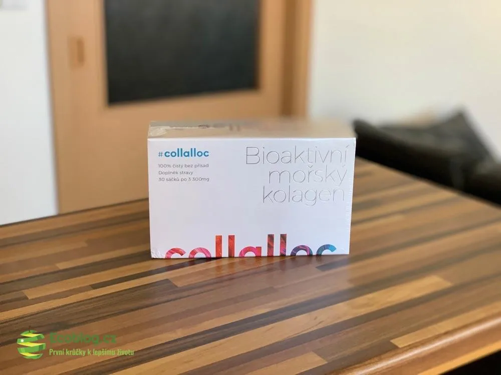 Mořský kolagen Collalloc spolu s vitaminem C