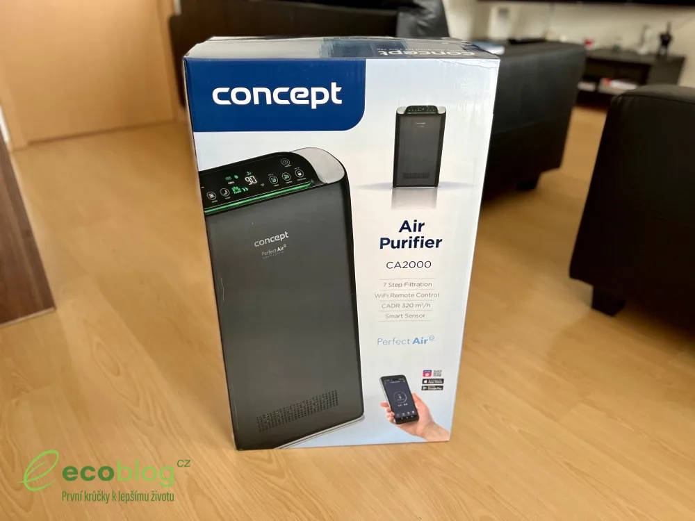 Concept čistička vzduchu Perfect Air CA2000: moje recenze a zkušenost (2026)