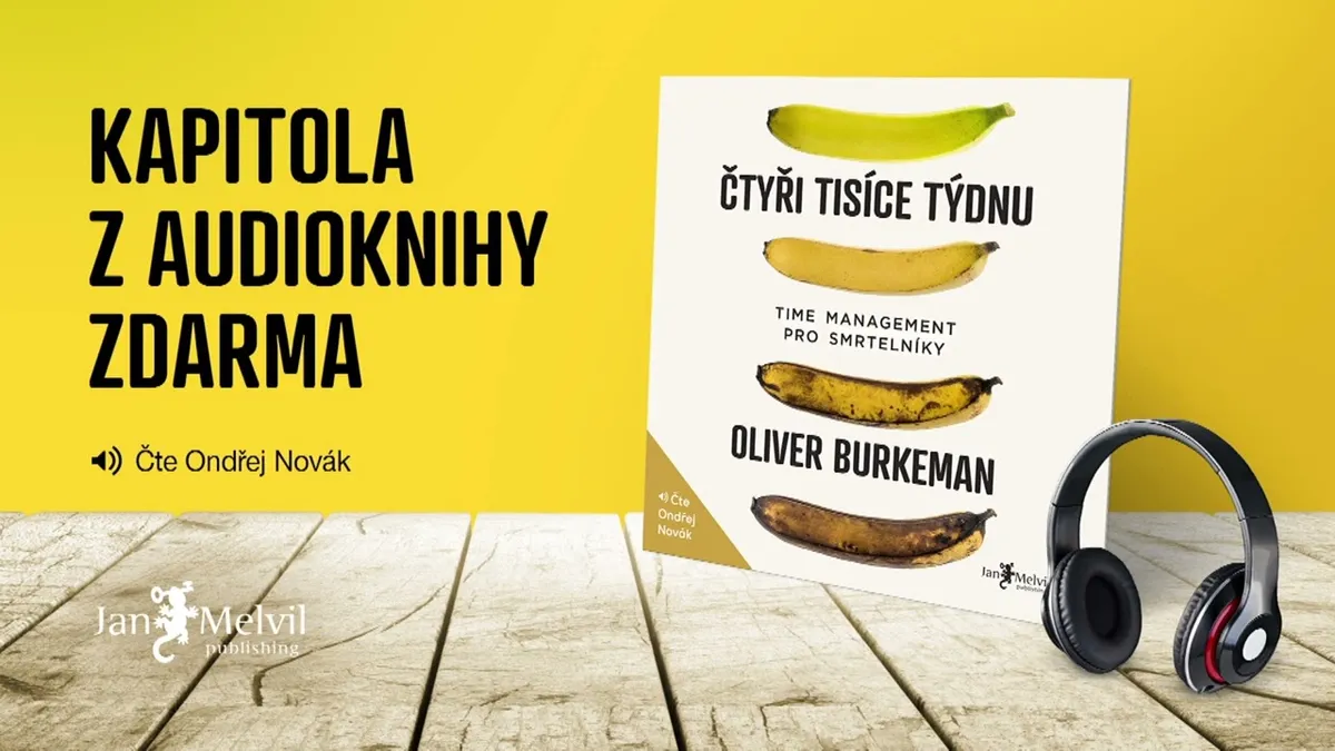 Poslech audioknihy Čtyři tisíce týdnů v mobilní aplikaci