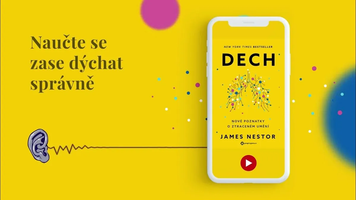 James Nestor a jeho výzkum o dýchání pro knihu Dech