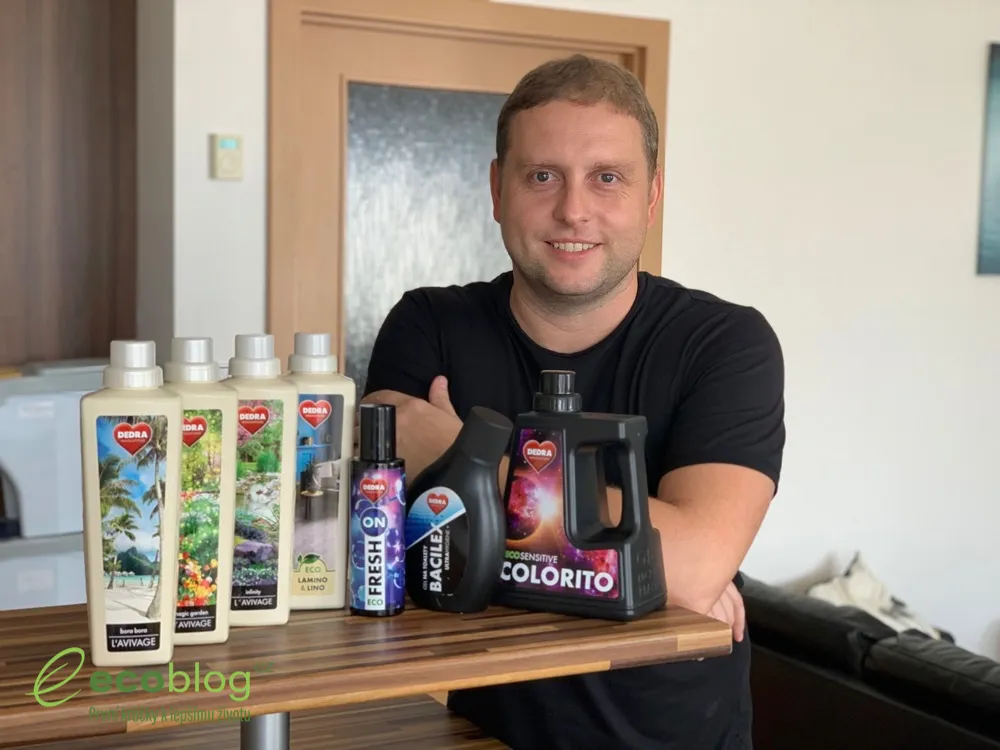 Prací gel Dedra ECOSENSITIVE Colorito na barevné prádlo
