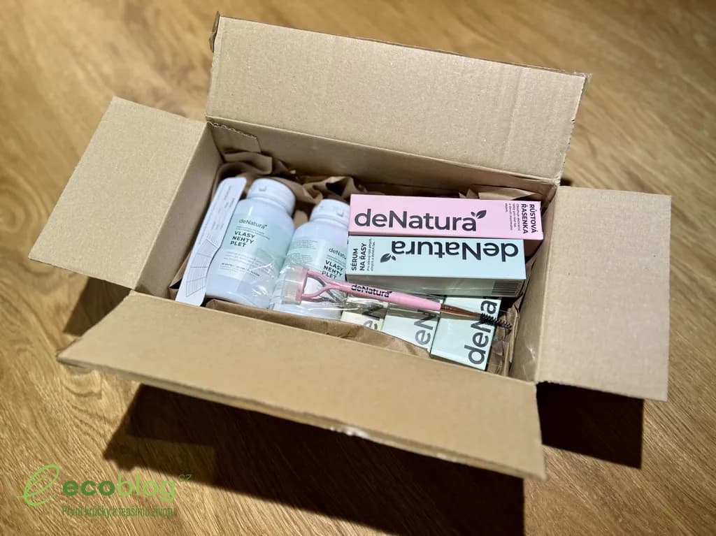 Přírodní sérum na řasy deNatura s aplikátorem