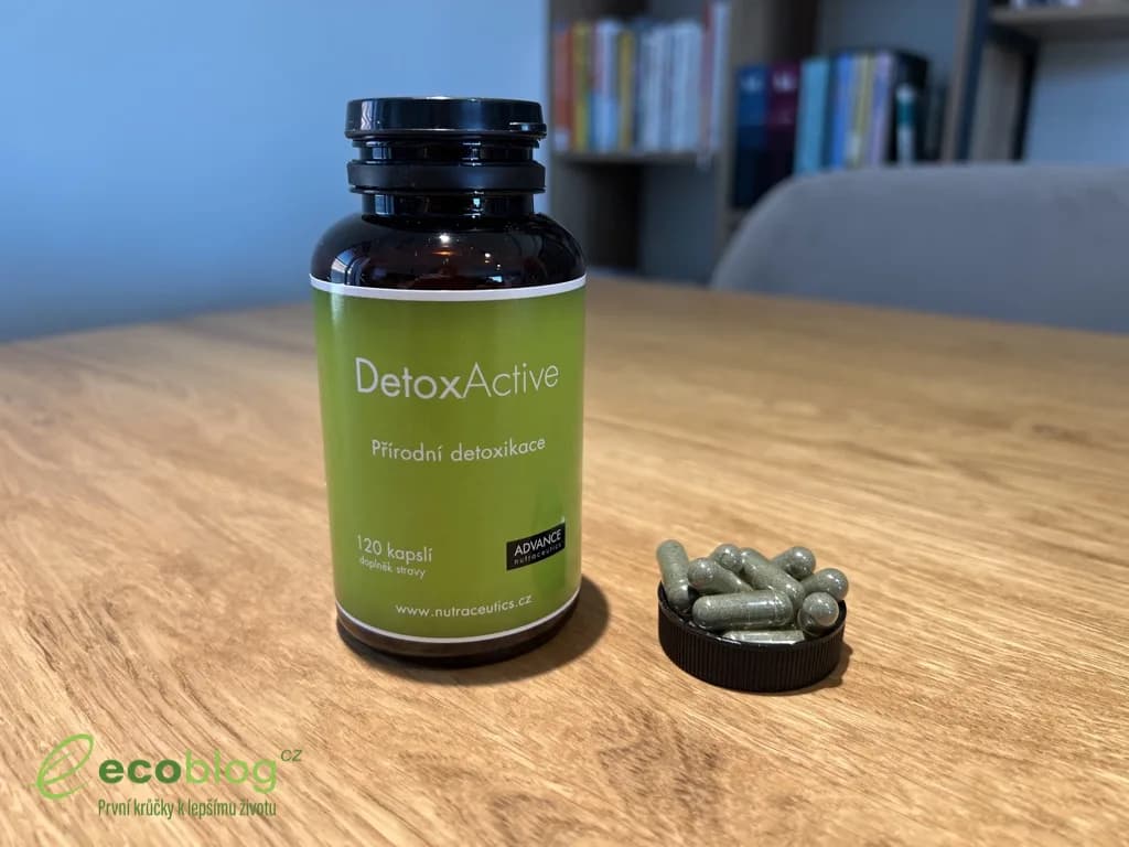 DetoxActive recenze: moje zkušenost s detox doplňkem ADVANCE Nutraceutics (2026)