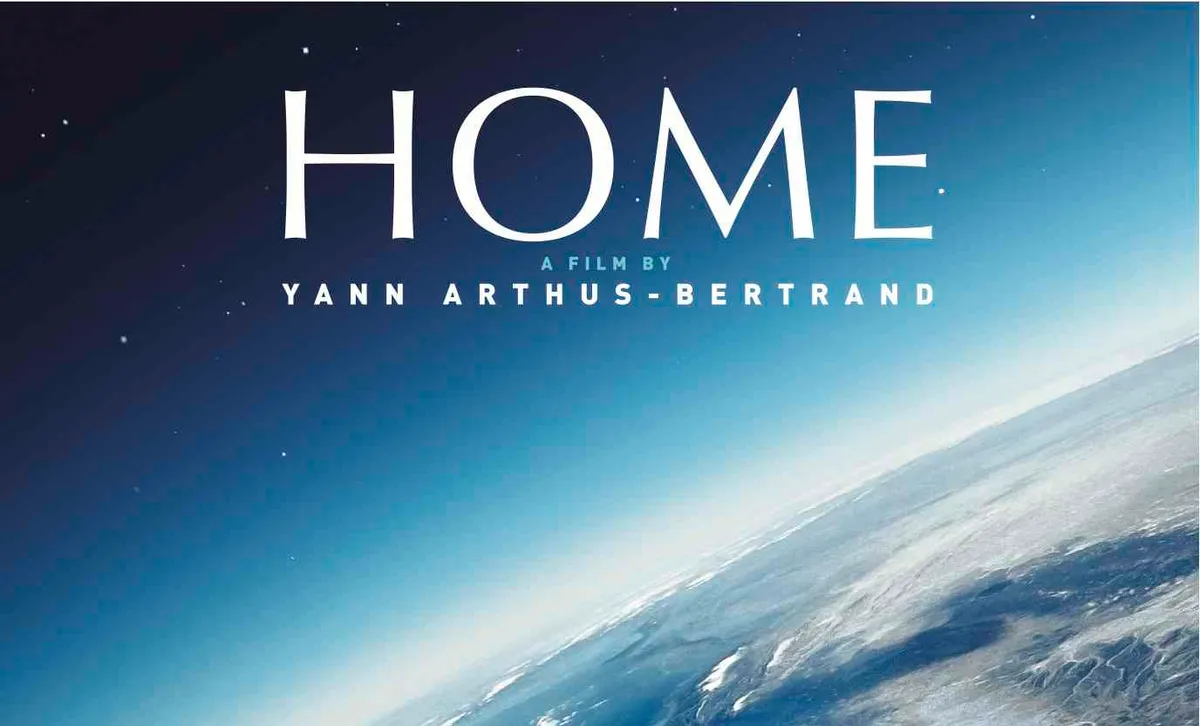 Závěrečný letecký záběr planety z dokumentu Home
