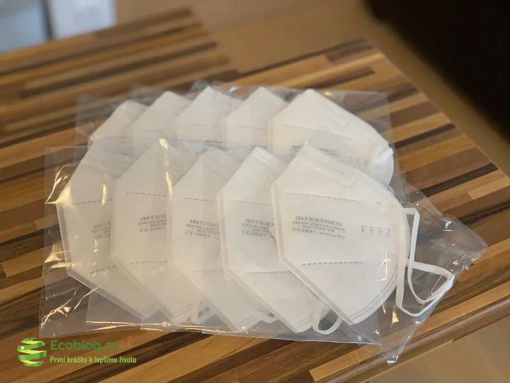 Respirátor FFP2 z e-shopu Dr. Protect při testování