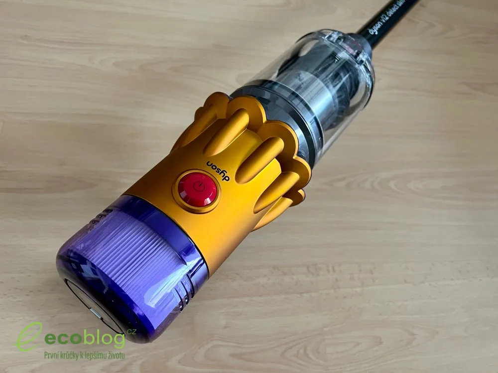 Iluminační hlavice Dyson V12 se zeleným laserem zviditelňuje prach
