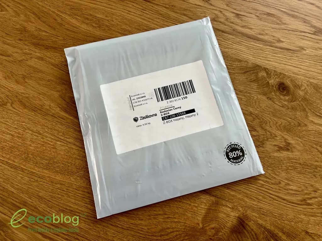 Menstruační kalhotky Ecomodi připravené k testu a recenzi