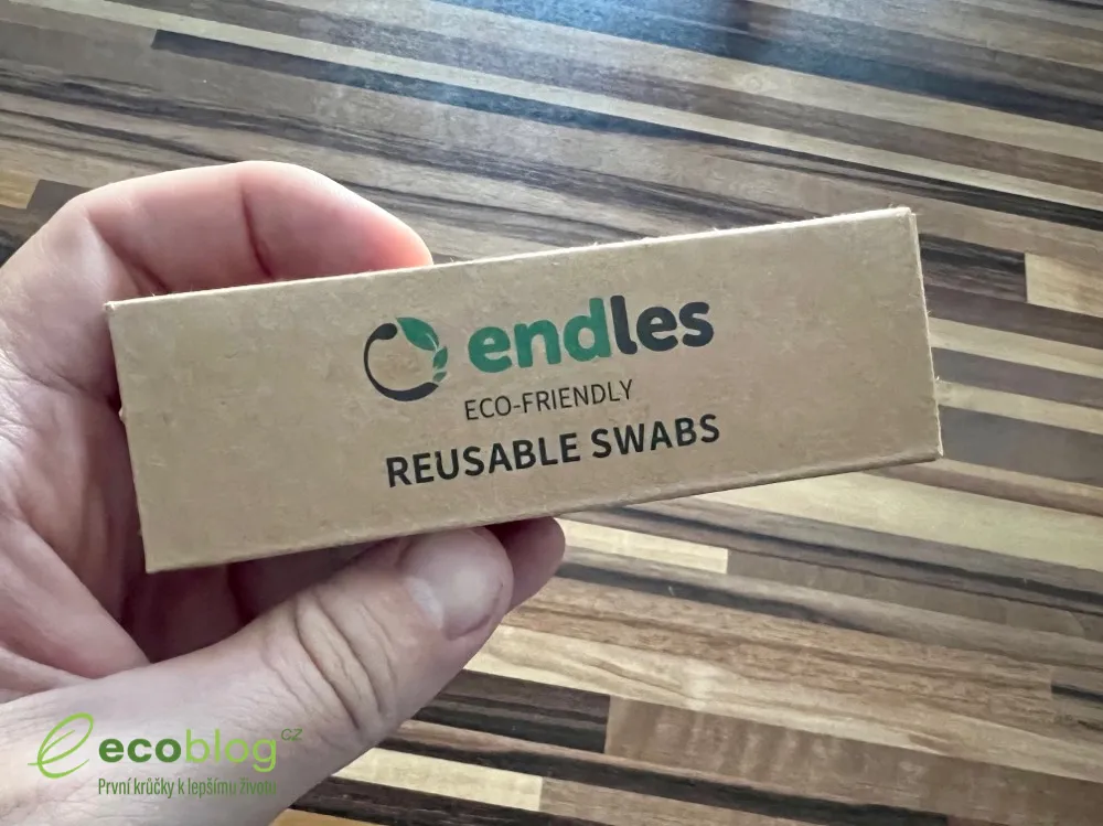 Endles tyčinky do uší jako součást zero waste koupelny