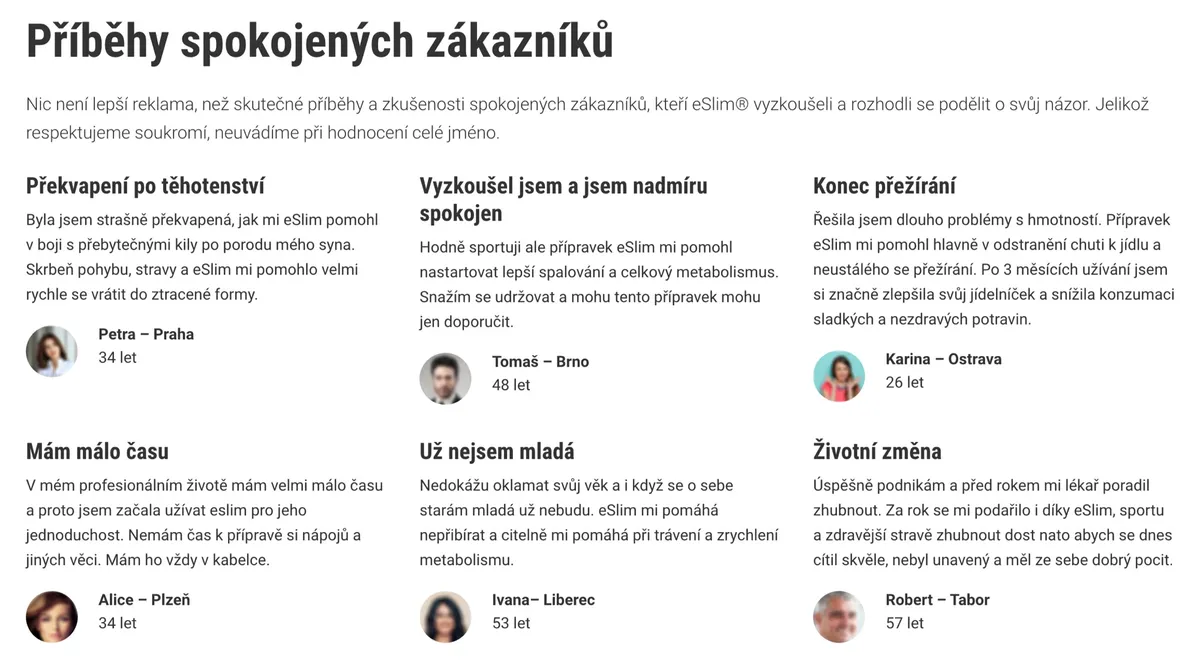 eSlim: Závěrečné hodnocení eSlim