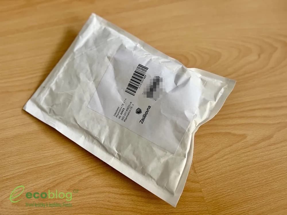 Doručené balení tablet na hubnutí eSlim