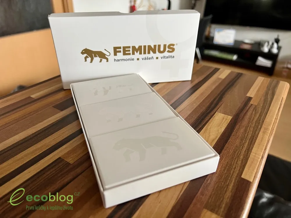Detail tablet Feminus z přírodních bylinných extraktů