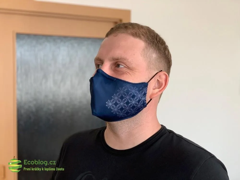 Pratelná nano rouška nanoSPACE s nosním klipem