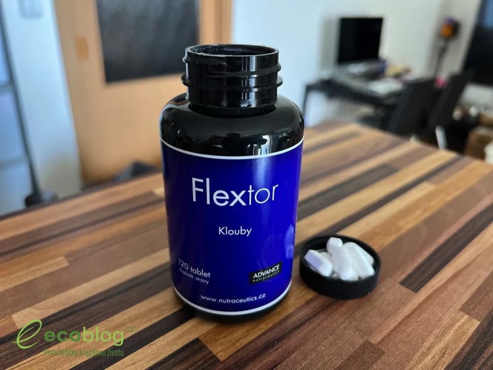 Flextor recenze 2026: moje zkušenost s kloubní výživou od ADVANCE Nutraceutics