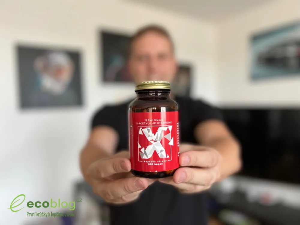 Kapsle BrainMax Glutathion jako součást každodenní rutiny