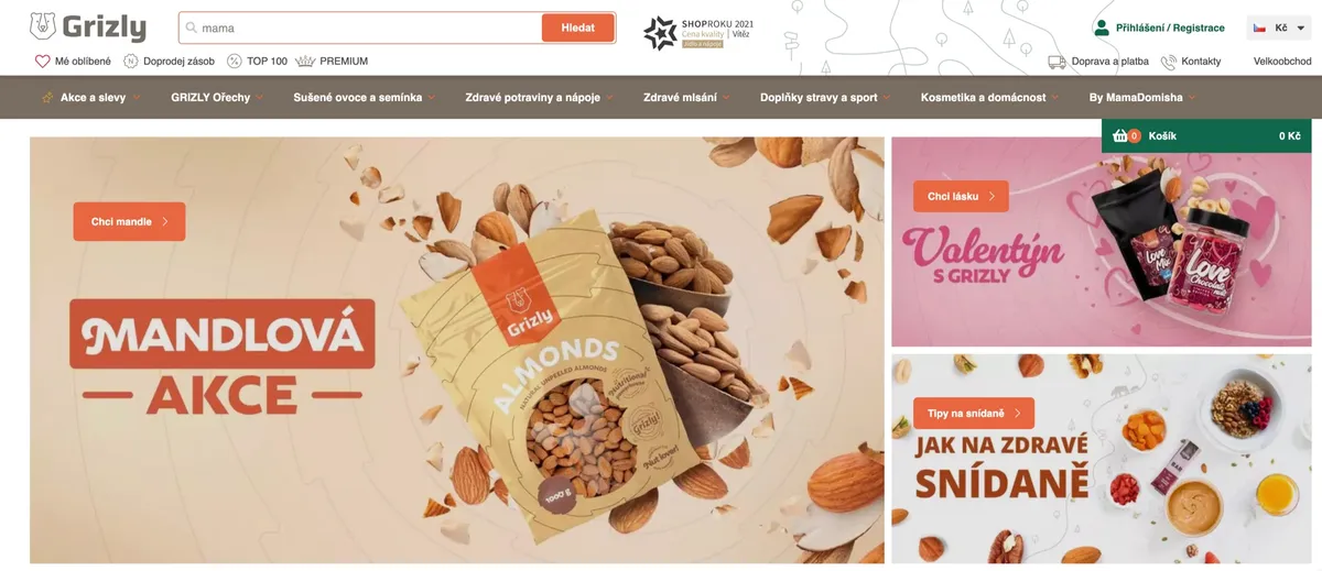 Grizly: Na úvod narovinu: jde o jídlo, ne o doplňky