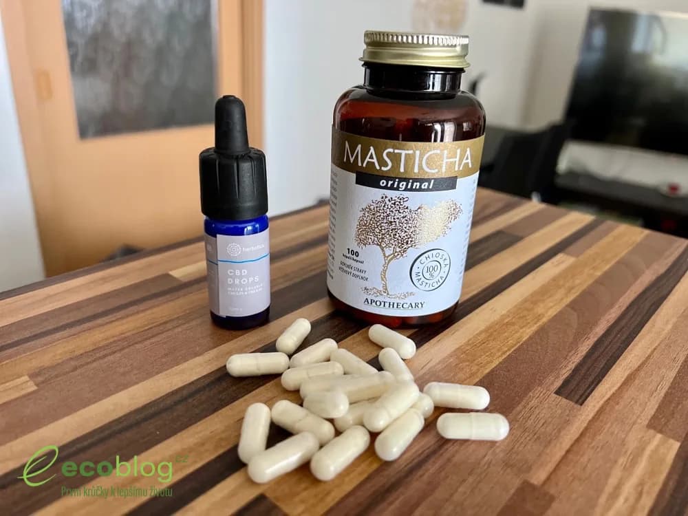 Herbatica recenze: masticha a CBD olej, moje zkušenost (2026)