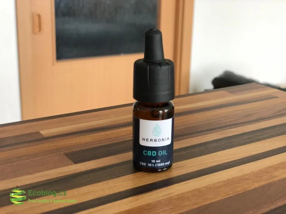 CBG olej Herbonia 10 % v lahvičce 10 ml