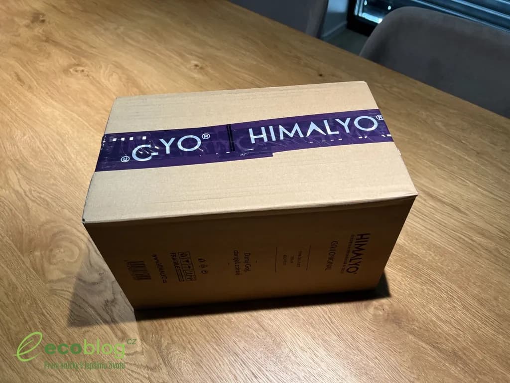 Goji Juice od Himalyo připravený k prvnímu ochutnání