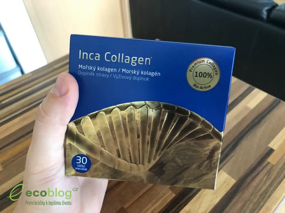 Vitamin C přibalený k balení Inca Collagen