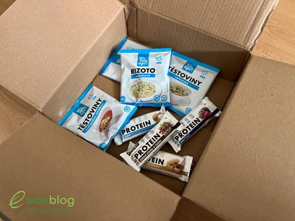 Příprava proteinové kaše It's My Life ve sklenici