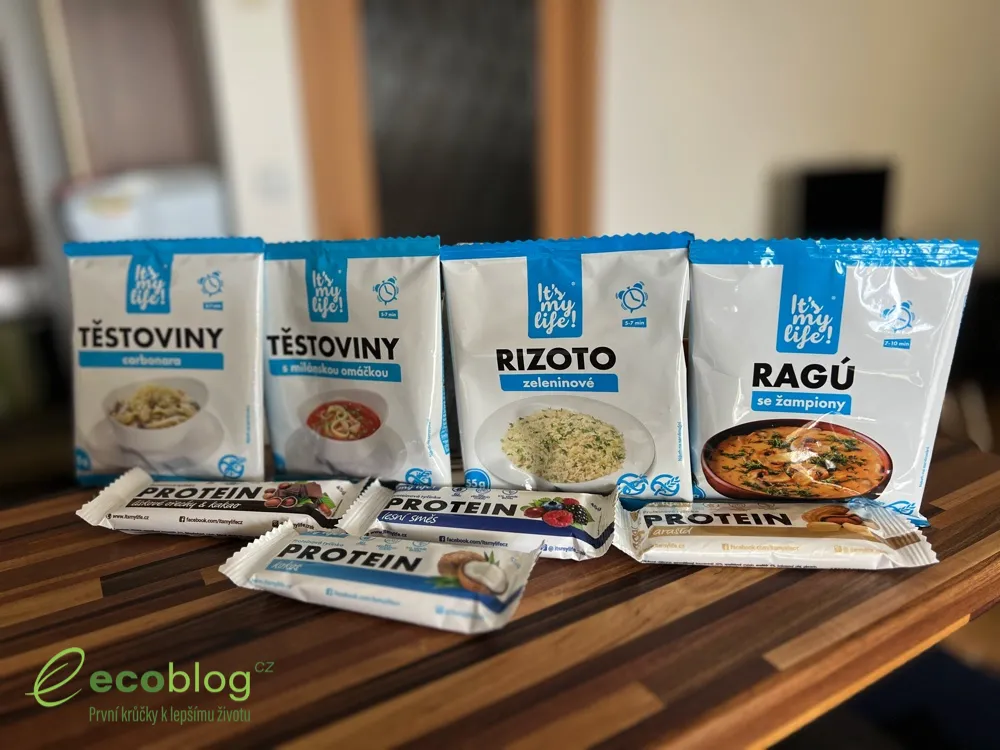 Nabídka proteinových jídel It's My Life na e-shopu
