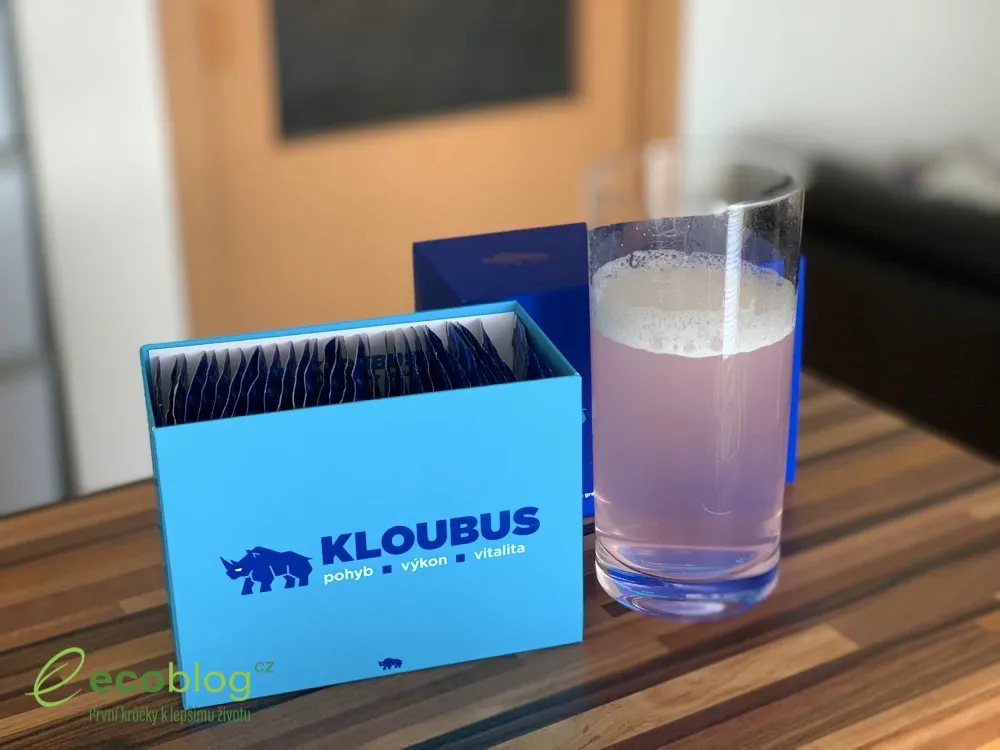 Detail sáčku kloubní výživy Kloubus s práškem