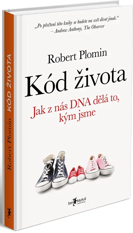 Kód života Robert Plomin, kniha o vlivu DNA na osobnost