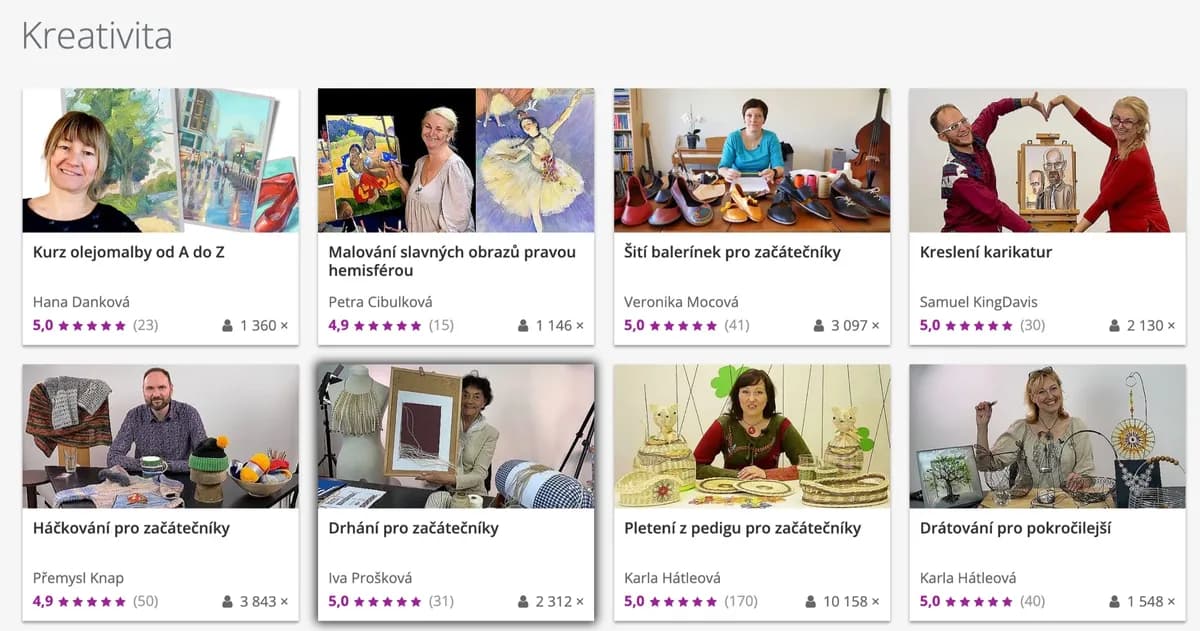 Kurzy pro radost: Věrnostní program a slevy