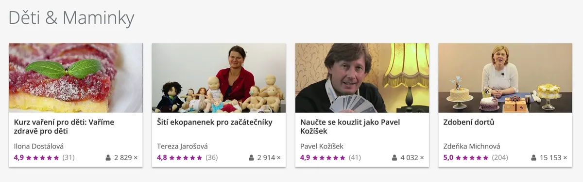 Kreativní kurz na portálu Kurzy pro radost v praxi