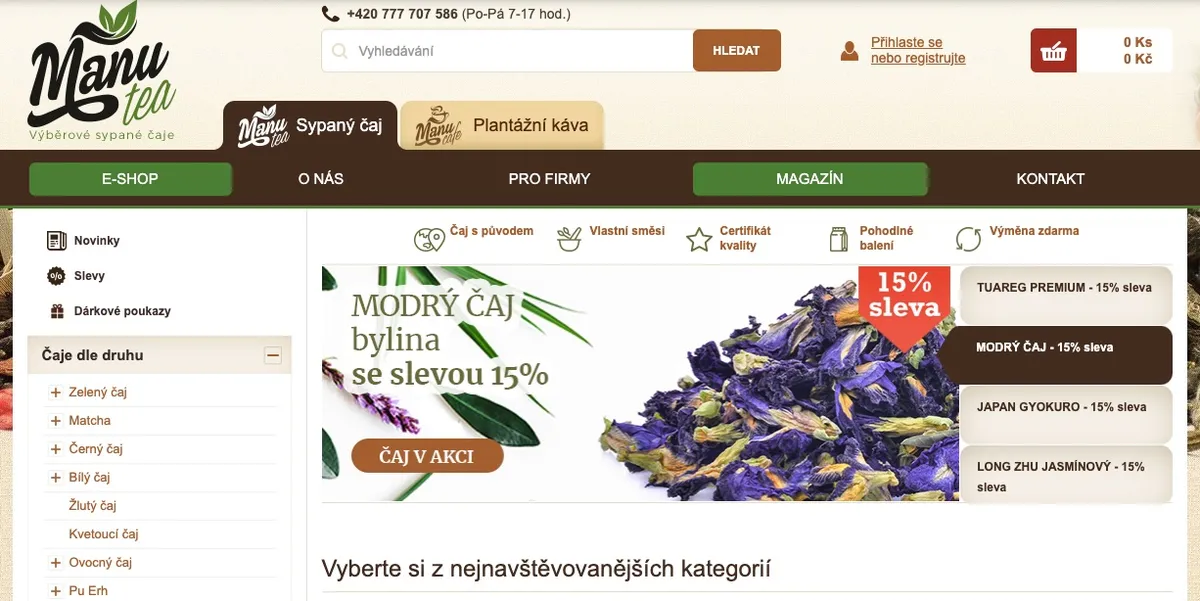 čaje: Co je dobré vědět před nákupem