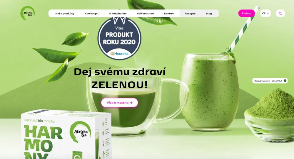 matcha: První dojem z balíčku