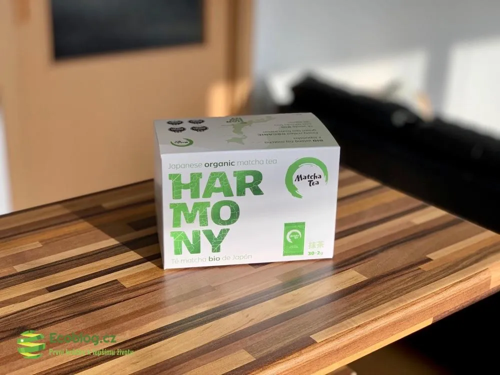 Bio Matcha Tea Premium v prémiovém balení s jemnějším práškem