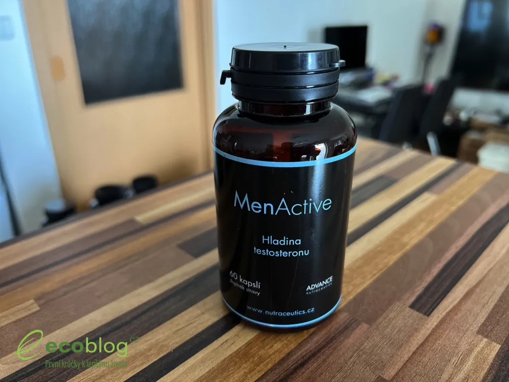 Balení MenActive od ADVANCE Nutraceutics, doplněk stravy na podporu vitality mužů