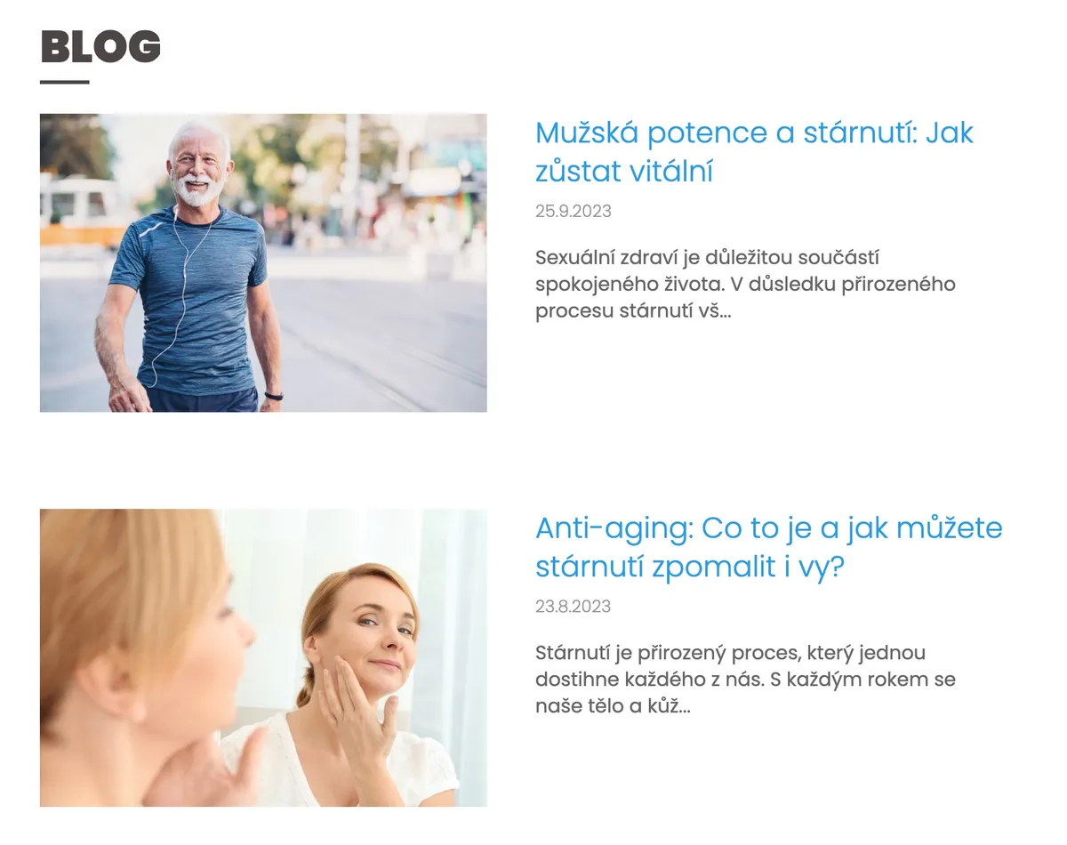 Blog Mentis Lab s články o zdravém životním stylu a doplňcích stravy