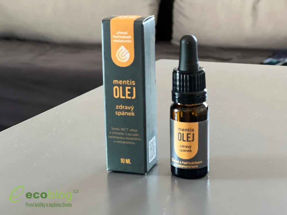 Mentis Lab 20% CBD olej s CBN a melatoninem