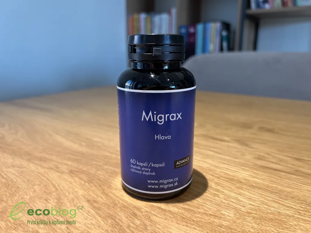 Detail složení doplňku Migrax od ADVANCE Nutraceutics