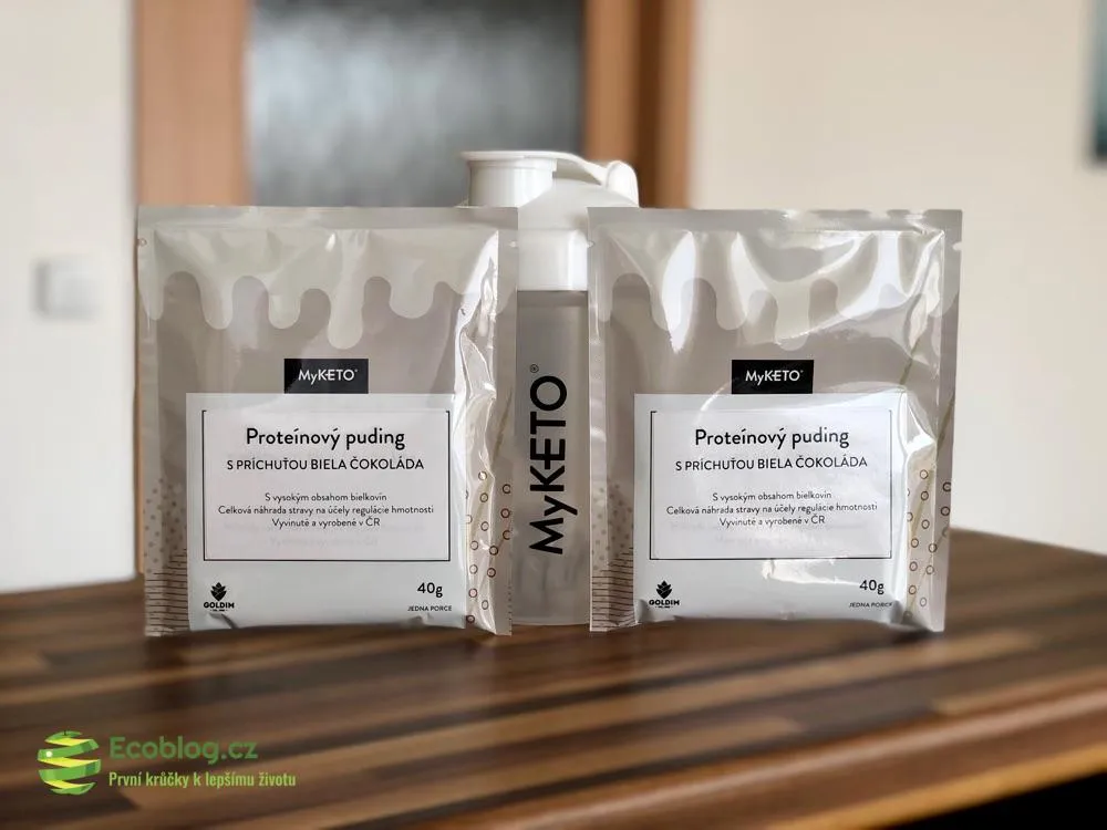 Balíček MyKETO Start s proteinovými jídly a doplňkem Enzym