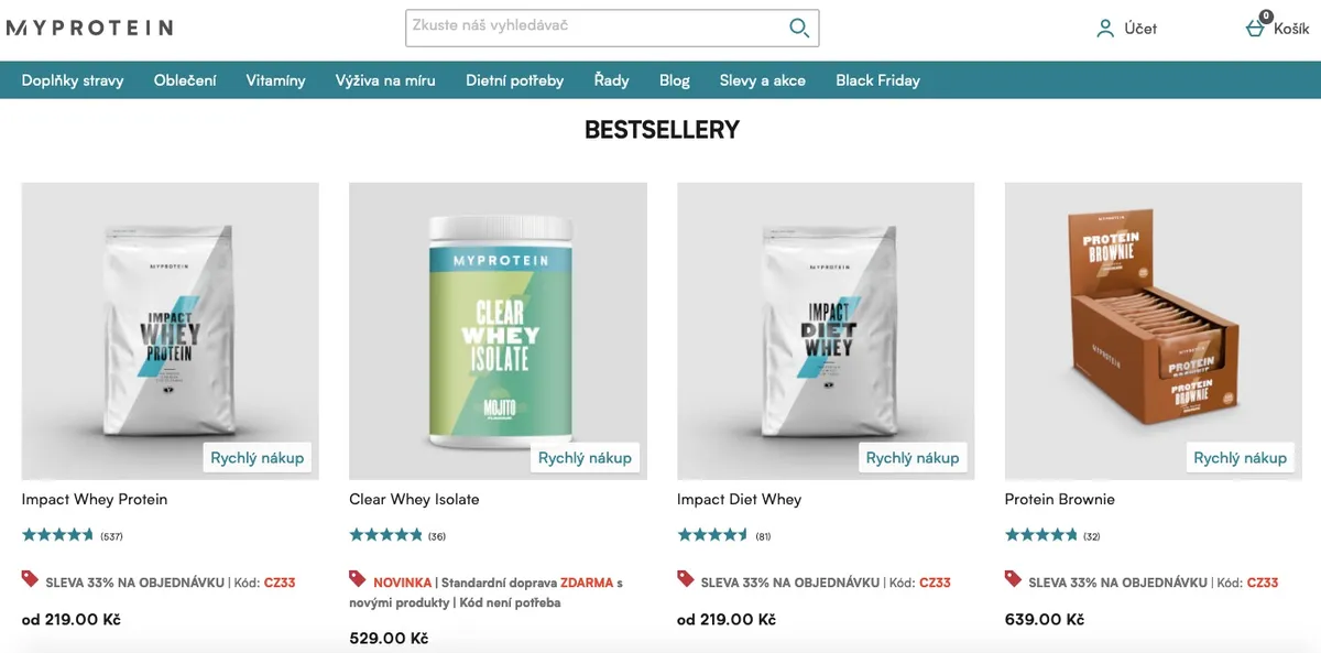 MyProtein přírodní arašídové máslo z pečených arašídů