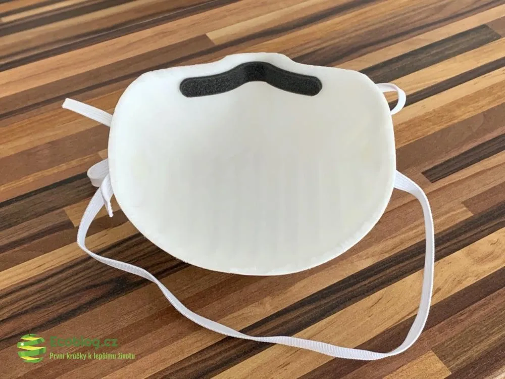 Nano FFP2 respirátor nanoSPACE Spurtex s tvarovatelným nosním páskem