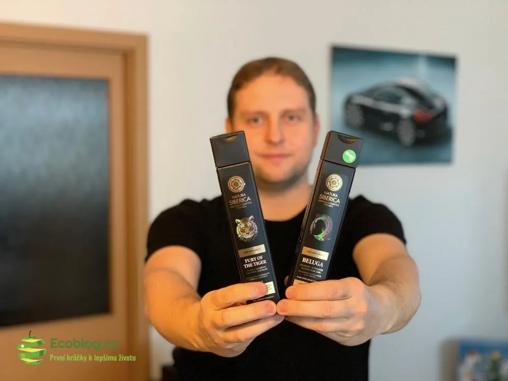 Energizující šampon Natura Siberica 2v1 na vlasy a tělo
