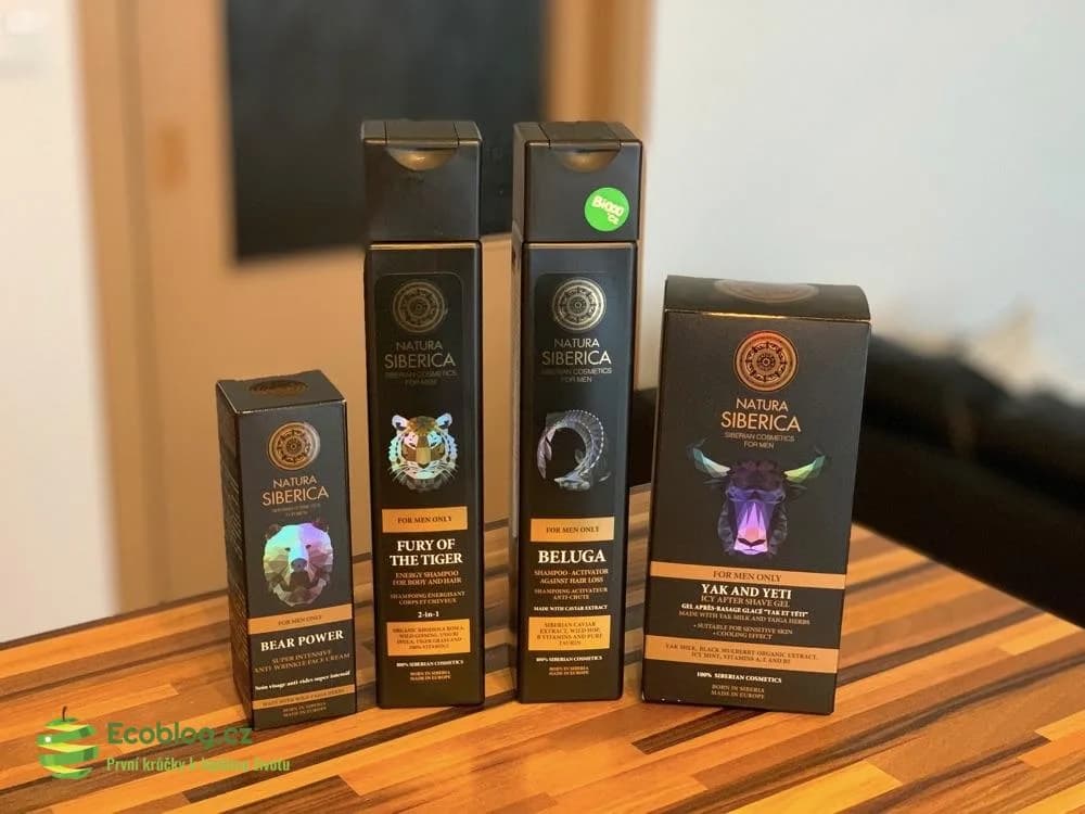 Natura Siberica recenze 2026: test 4 pánských produktů