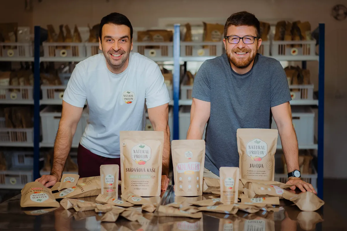 Zakladatelé a produkty značky NaturalProtein