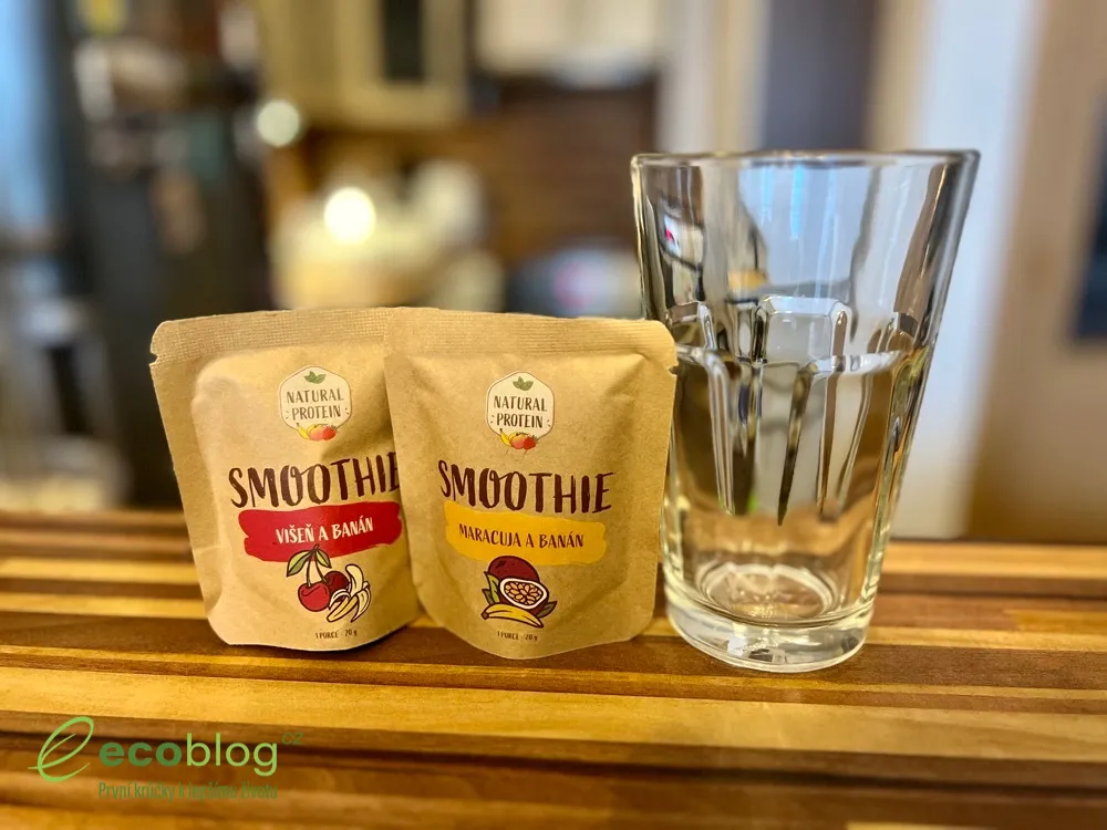 Smoothie NaturalProtein s příchutí mango a chia