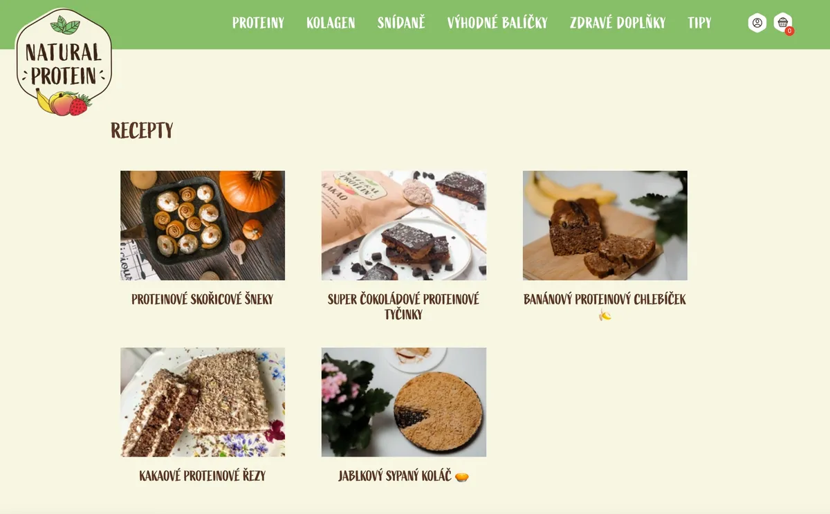 Malinový protein NaturalProtein připravený k testu