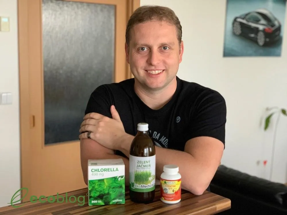 Tři otestované doplňky z Naureus: chlorella, zelený ječmen a koenzym Q10