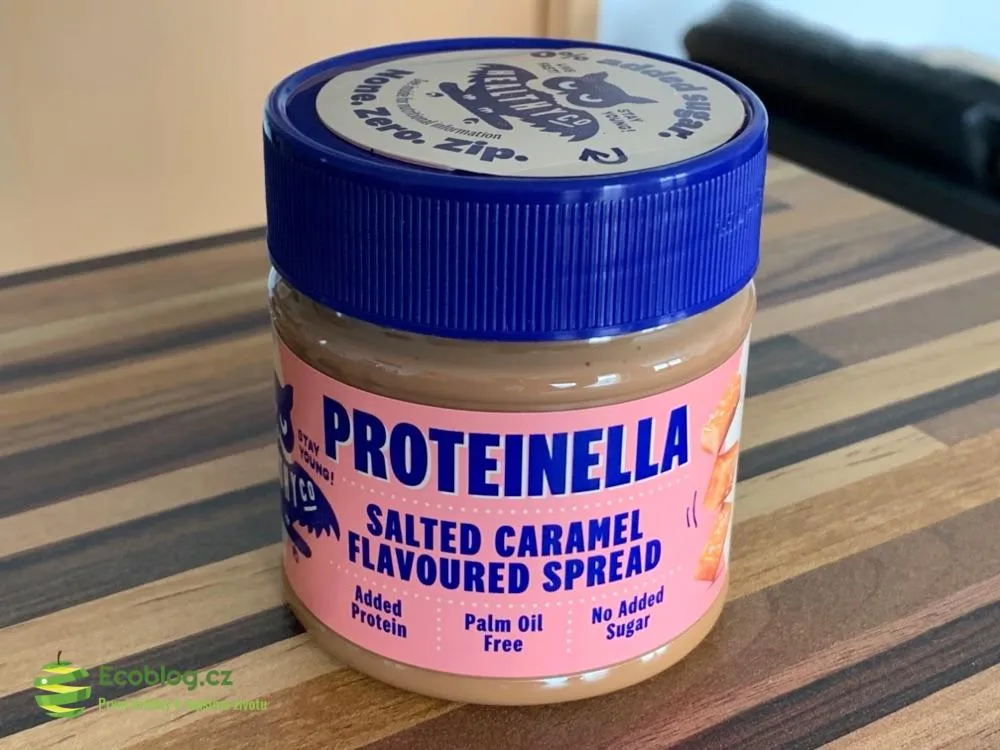 Proteinella slaný karamel od Nutsmanu, proteinová pomazánka